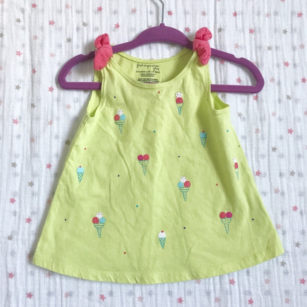 First Impressions Ice Cream Tank Top